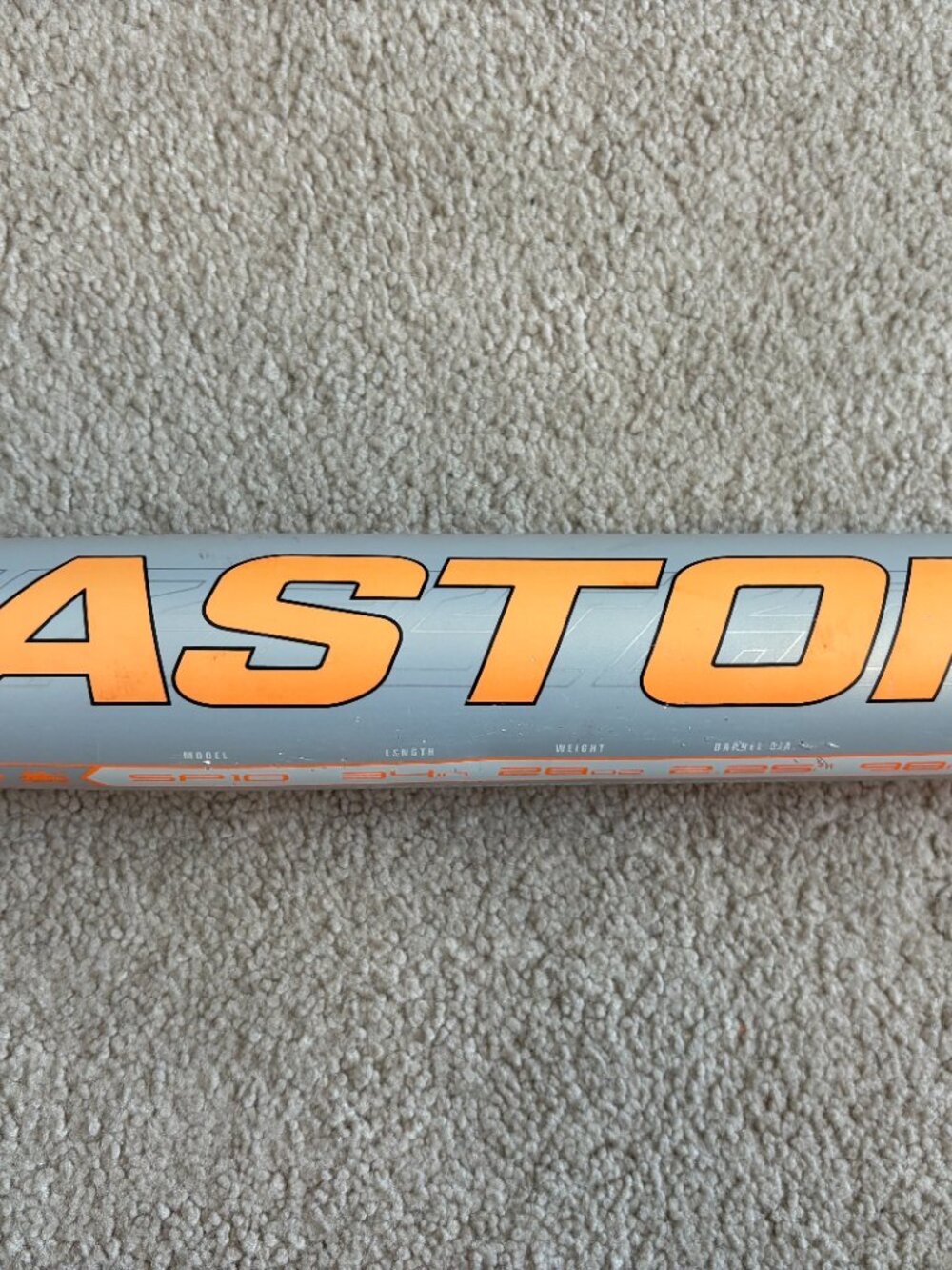 Easton Rebel SP10 Softball Bat 34" 28oz 2.25 diameter 98MPH - Picture 3 of 7